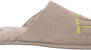 UGG Men's Scuff Graphic Shadow Slipper, Pumice, 11