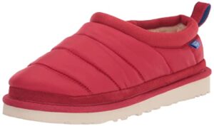 ugg men's tasman lta slipper, samba red, 9