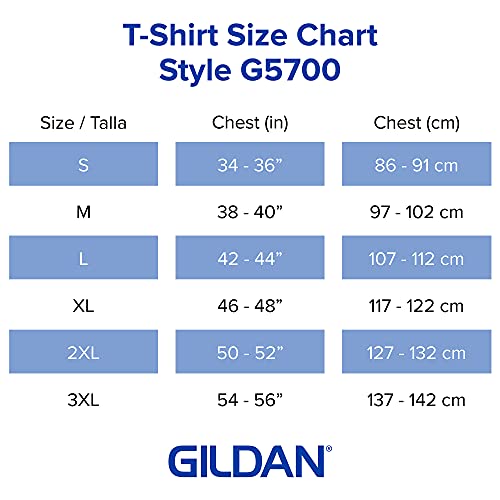 Gildan Adult Heavy Cotton 3/4 Raglan T-Shirt, Style G5700, 2-Pack, White/Black, Small