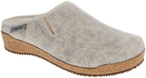 foamtread ladies' clog slipper sequoia, grey light, size 7