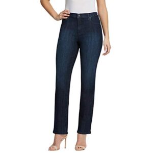 gloria vanderbilt ladies' amanda stretch denim jean - portland wash 16