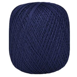 Ciruclo Queen Yarn for Crocheting and Knitting Yarn - 100% Egyptian Cotton Yarn, Combed, Gassed and Mercerized - Crochet Thread - Lace Thread, 8/2, 741 yds, 3.5 oz – Teal Yarn - 2856