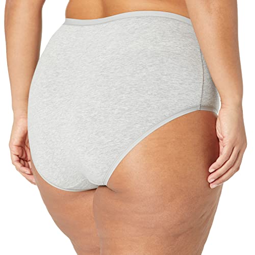 Amazon Essentials Women's Cotton High Waisted Underwear (Available in Plus Size), Pack of 6, Neutral, XX-Large