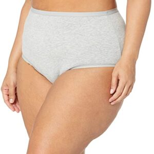 Amazon Essentials Women's Cotton High Waisted Underwear (Available in Plus Size), Pack of 6, Neutral, XX-Large