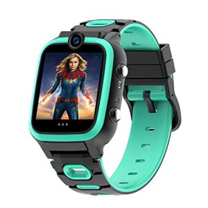ralehong kids smart watch boys, 5 6 7 8 9 year old toys gifts boy hd dual camera 1080p video smartwatches with pedometer games music 1.54' touchscreen electronic learning & education toys