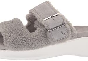 Koolaburra by UGG Women's PASEA Slide Sandal, Wild Dove, 10