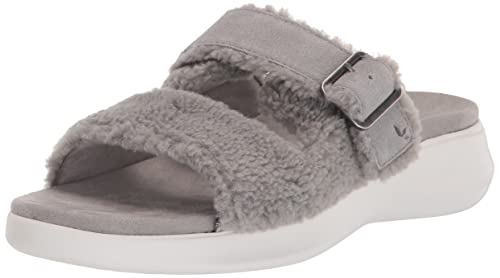 Koolaburra by UGG Women's PASEA Slide Sandal, Wild Dove, 10