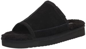 koolaburra by ugg men's dawsen slipper, black, 12