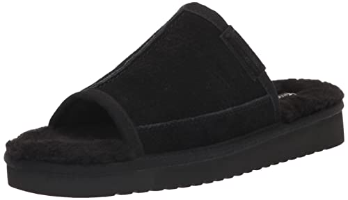 Koolaburra by UGG Men's DAWSEN Slipper, Black, 12