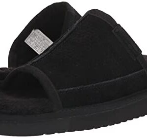 Koolaburra by UGG Men's DAWSEN Slipper, Black, 12