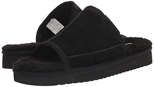 Koolaburra by UGG Men's DAWSEN Slipper, Black, 12