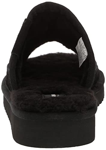 Koolaburra by UGG Men's DAWSEN Slipper, Black, 12