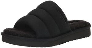 koolaburra by ugg men's rommie slipper, black, 14