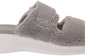 Koolaburra by UGG Women's PASEA Slide Sandal, Wild Dove, 11