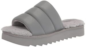 koolaburra by ugg women's brb slide sandal, wild dove, 10