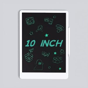 10 inch lcd writing tablet for kids, reusable doodle board with magnetic stylus pen, electronic erasable drawing tablet drawing pads for kids & adults, educational birthday gift for boys and girls