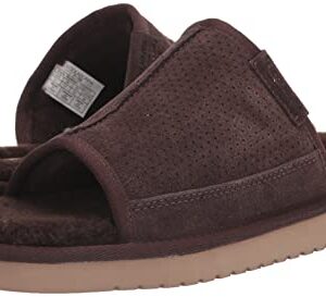 Koolaburra by UGG Men's DAWSEN Slipper, Chocolate Brown, 11