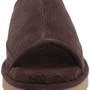 Koolaburra by UGG Men's DAWSEN Slipper, Chocolate Brown, 11