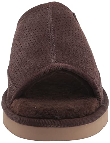 Koolaburra by UGG Men's DAWSEN Slipper, Chocolate Brown, 11