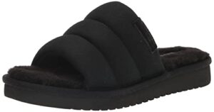 koolaburra by ugg men's rommie slipper, black, 13