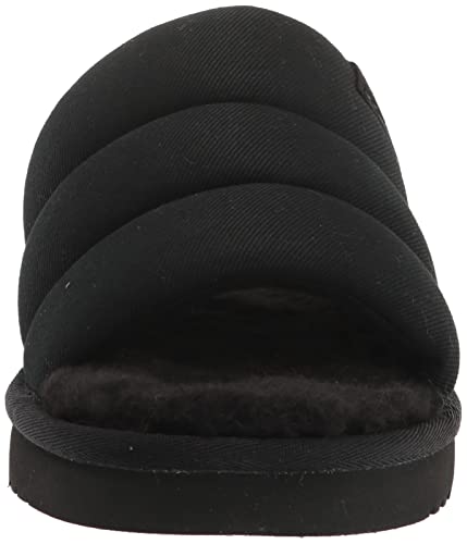 Koolaburra by UGG Men's ROMMIE Slipper, Black, 13