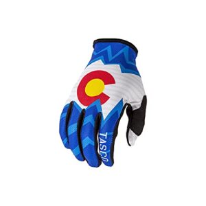 tasco mtb colorado flag cycling bike gloves (large)