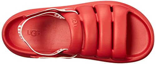 UGG Women's Sport Yeah Sandal, Samba RED, 8