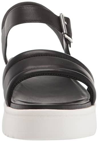 UGG Women's Zayne Ankle Strap Sandal, Black White, 8