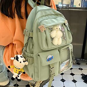 Micjcit College Student Backpack Waterproof And Wear-Resistant Leisure Business Sports Backpack Computer Bag Free Doll