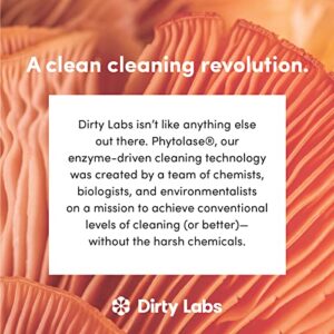 Dirty Labs | Scent Free | Bio-Liquid Laundry Detergent | 32 Loads (8.6 fl oz) | Hyper-Concentrated | High Efficiency & Standard Machine Washing | Nontoxic, Biodegradable | Stain & Odor Removal