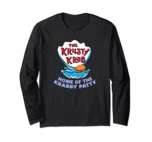 mademark x spongebob squarepants - the krusty krab - home of the krabby patty long sleeve t-shirt