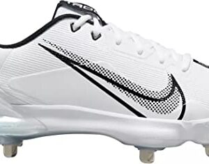 Nike Force Zoom Trout 7 Pro Metal Baseball Cleats White | Black Size 8