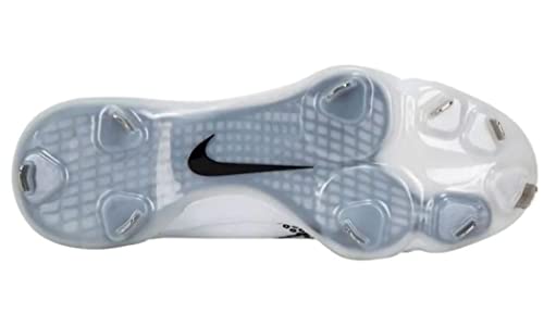 Nike Force Zoom Trout 7 Pro Metal Baseball Cleats White | Black Size 8