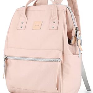 himawari Laptop Backpack for Women&Men Travel Backpack With USB Charging Port Large Business Bag Water Resistant College Bag Computer Bag Doctor Bag(1881-Pink, Regular)