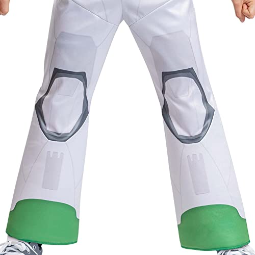 Disney Pixar Lightyear Buzz Space Ranger Costume for Kids, Deluxe Official Disney Lightyear Costume Outfit, Child Size Small (4-6)