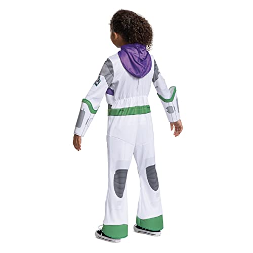 Disney Pixar Lightyear Buzz Space Ranger Costume for Kids, Official Disney Lightyear Costume Outfit, Child Size Small (4-6)