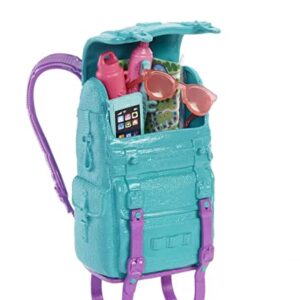 Barbie It Takes Two Doll & Accessories, Malibu Camping Playset with Doll, Pet Puppy & 10+ Accessories Including Sleeping Bag