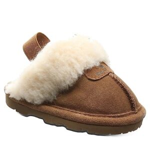 BEARPAW Loki Toddler Hickory Size 11 | Toddlers's Slippers | Toddlers's Shoes | Comfortable & Light-Weight