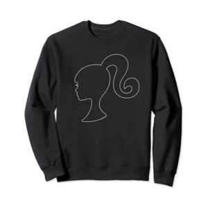 Barbie Ponytail Silhouette Sweatshirt