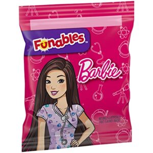 Funables Fruit Snacks, Barbie Shaped Fruit Flavored School Snacks, Pack of 10 0.8 ounce Pouches