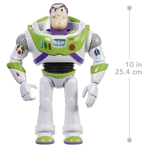 Mattel Pixar Toys Buzz Lightyear Large Action Figure, Posable with Authentic Detail, Toy Collectible, 12 Inch Scale