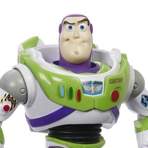 Mattel Pixar Toys Buzz Lightyear Large Action Figure, Posable with Authentic Detail, Toy Collectible, 12 Inch Scale