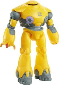 mattel lightyear toys 12-in scale action figure, zyclops robot with 11 movable joints, movie collectible