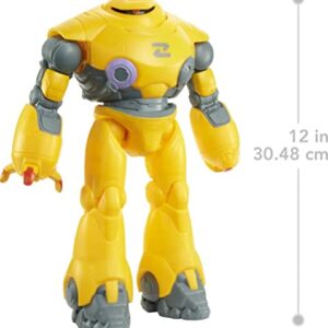 Mattel Lightyear Toys 12-in Scale Action Figure, Zyclops Robot with 11 Movable Joints, Movie Collectible