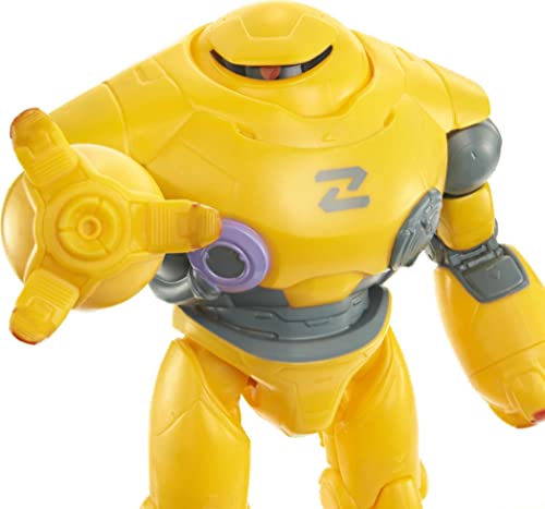 Mattel Lightyear Toys 12-in Scale Action Figure, Zyclops Robot with 11 Movable Joints, Movie Collectible