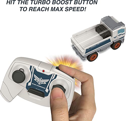 Hot Wheels Rc Disney and Pixar Lightyear Buzz's Truck, 1:64 Scale Remote-Control Toy Truck Inspired by the Movie