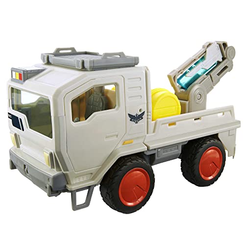 Mattel Lightyear Toys Vehicle, 5-in Scale Base Utility Truck, Movie Collector Toy, Rolling Wheels & Working Parts