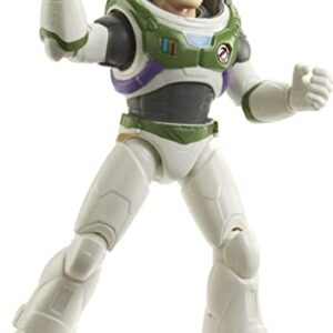 Mattel Lightyear Toys Buzz Large-Scale Action Figure, Space Ranger Alpha with Accessories, 12 Moving Joints, 12 Inch