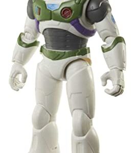 Mattel Lightyear Toys Buzz Large-Scale Action Figure, Space Ranger Alpha with Accessories, 12 Moving Joints, 12 Inch