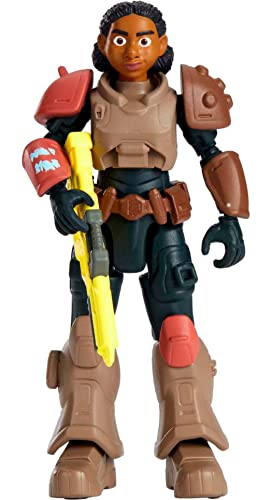 Mattel Lightyear Toys Jr. Zap Patrol Izzy Hawthorne Action Figure, 12 Points of Articulation & Accessories, 5-in Scale